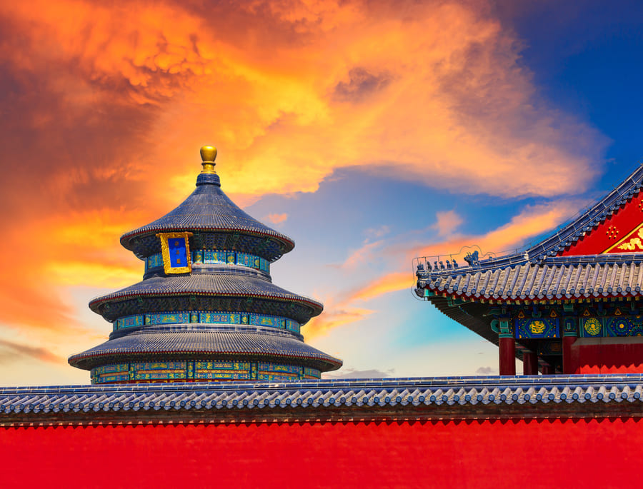 Templo del Cielo de China.